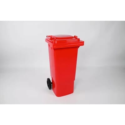 2 Wielcontainer 80l Rood