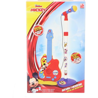 Mickey Mouse gitaar met microfoon