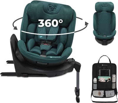 Kinderkraft XRIDER 2 - Autostoel - i-Size - ISOFIX - 40-150 cm - Donkergroen - incl. auto-organizer