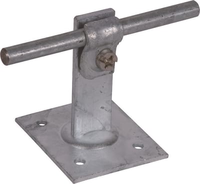 Dehn Dakgeleiderhouder St Tzn Voor Rd 6-10mm Met Plaat 50 - 202030