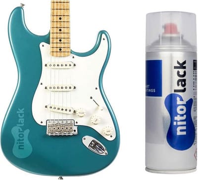 NitorLACK N250787160 Nitrocellulose Lak Ocean Turquoise Metallic 400ml Spuitbus
