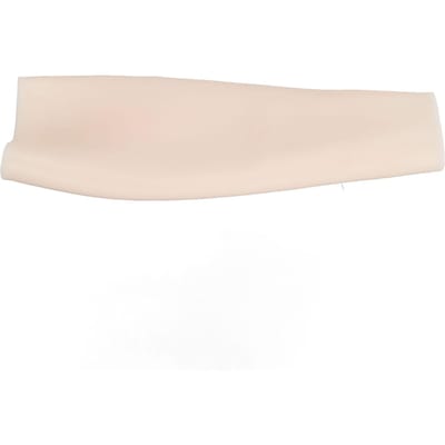 Manchon de mollet en silicone couleur peau blanche Coussinets pour jambes O Coussinets de mollet Correcteur Amélioration réaliste des jambes pour S Size
