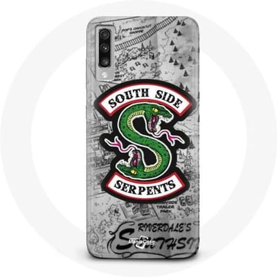 Samsung Galaxy A70 hoesje Riverdale zuidzijde slangenlogo