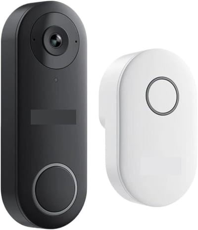 Videodeurbel - Slimme intercom - Veilige entree - Persoonsdetectie - 256GB opslag - Zwart