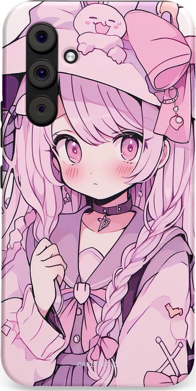 Casetastic Hoesje Geschikt voor Samsung A54 (5G) - Stijlvolle Beschermende Duo-layer Case - Manga Magie
