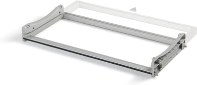 Verstelbaar Tafelblad - Uitschuifbaar Frame - Keuken Ordenen - Werkblad Montage - 280-420 mm - Grijs