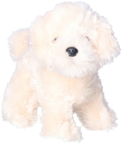 Hermann Teddy Knuffeldier hond Maltezer puppy - zachte pluche - premium kwaliteit knuffels - wit - 23 cm
