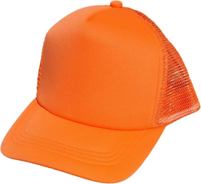 Baseball Cap - Neon pet - Neon Oranje - 4 Stuks - Festival - Voetbal - EK WK voetbal - Olympische spelen - Nederlands Elftal - Koningsdag