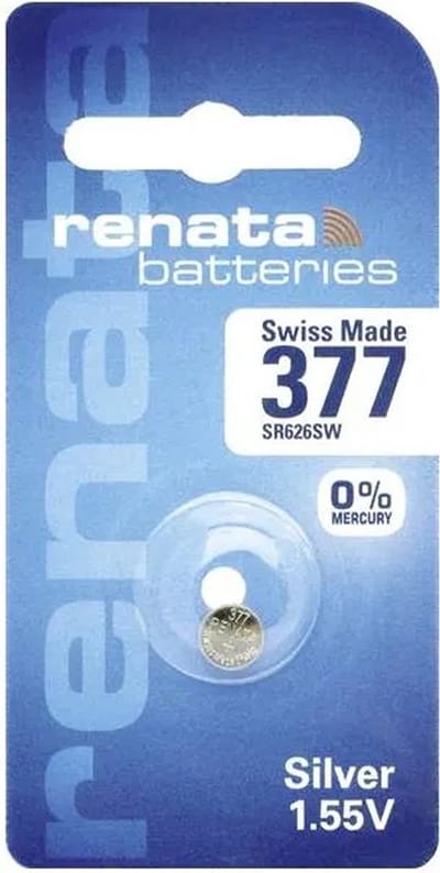 Renata 377 SR626W Horloge Zilveroxide 10 stuks