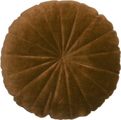 Flower Mattress Henna Bruin Round Mattress Dia | 40x | Sierkussen Voor Woonkamer Of Slaapkamer