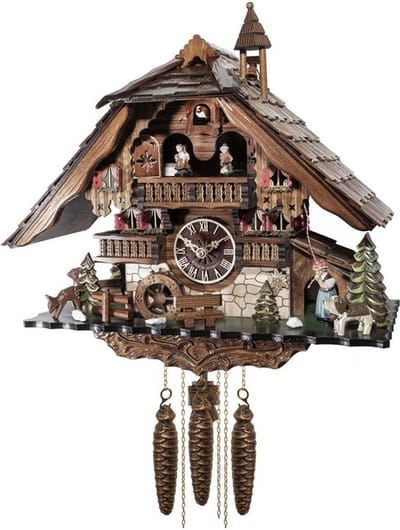 Engstler - 48114 MT - Koekoeksklok - 1-daags ketting uurwerk