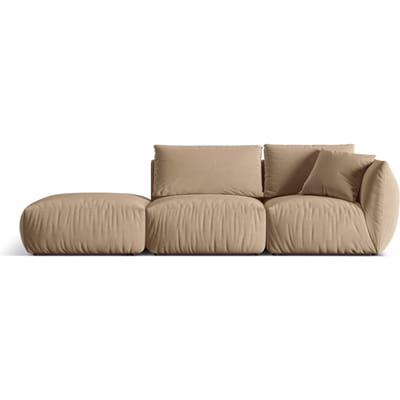 Hoekbank Chris 3-zits links velvet | Micadoni