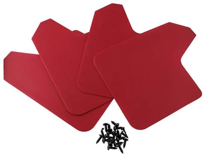 Golden crown - Universaal Spatbord - Spatlappen - Sterk en duurzaam - 40 x 30 x 3 cm - Bescherming voor auto - Inclusief schroeven - Voor alle voertuigen