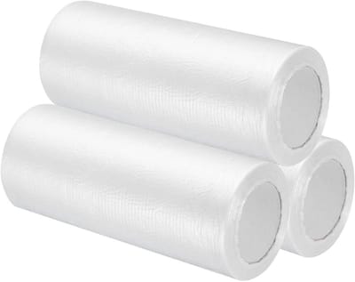 Plastic Druipdoek - Beschermfolie Vellen - Klus Beschermen - Stof- en Waterdicht - 3 Rollen 180x15m - Transparant