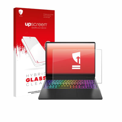upscreen - Screenprotector voor HP Omen Max 16 - Folie Beschermfolie Beschermglas transparant