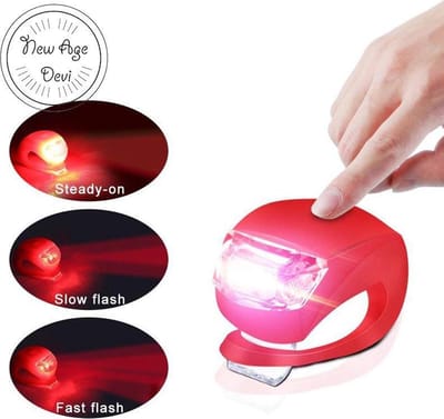 Fietslampje LED - LED fietslamp rood - Rode fietsverlichting - Rode led verlichting voor op je fiets