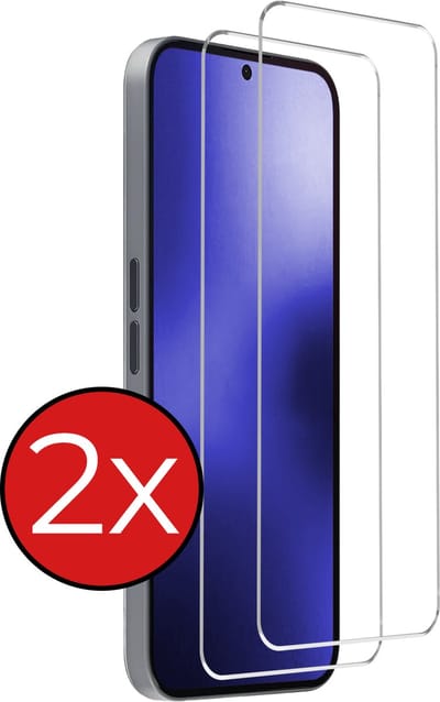 Screenprotector - 2 Stuks - Geschikt voor Nothing Phone (2a) Plus - Extra Sterk - Beschermglas - Gehard Glas - Tempered Glass - Screen Protector