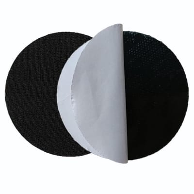 Schuurschijven Klittenband - Polijstschijven Steunschijven - Ondergrond Voorbereiden - Sterke Hechting - 125mm 2 Stuks - Zwart