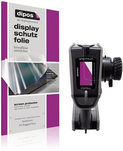 dipos – 2x Beschermfolie geschikt voor Spektrum DX Rugged Plus | Krasbestendige & heldere Screenprotector Ultra-Thin