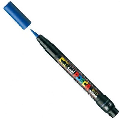 Posca PCF350 110 mm dunkelblauer Pinselstift