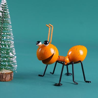 Nieuwe 4-1PC Mieren Decoratie Buiten Tuin Schattig Insect Metaal Mier Woonkamer Muurkunst Beeldjes Wanddecoratie Huisdecoratie Sieraden Ornament 3PCS