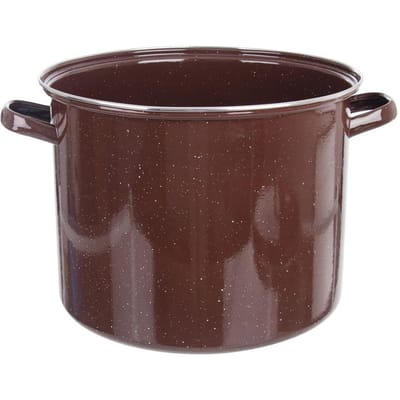 Orion Brown - Geëmailleerde Kookpan - 32 cm - 20 L - Geschikt voor Inductie