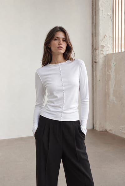 Janette top 26 | White - White / S