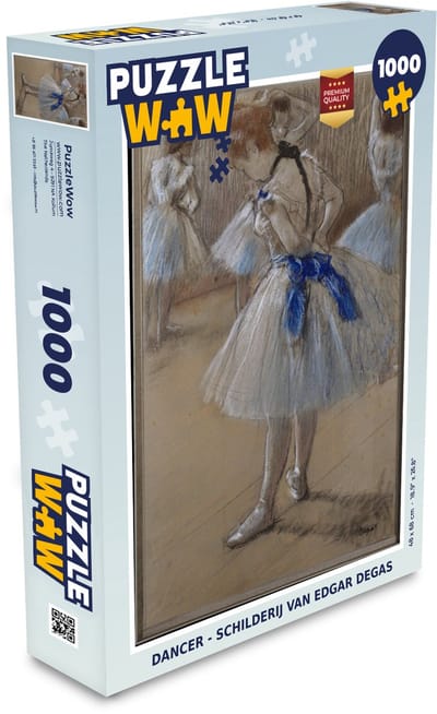Puzzel Dancer - Schilderij van Edgar Degas - Legpuzzel - Puzzel 1000 stukjes volwassenen