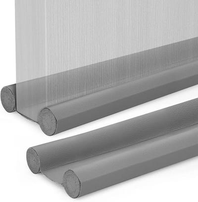 Verstelbare tochtstrip voor onder de deur, geluidsisolatie en energie-efficiënte tochtwering, snijdbare en dikkere deurafdichting