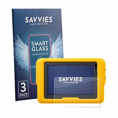 3 Stuks Savvies Screenprotector - geschikt voor Fluke 832 - beschermfolie glas transparant