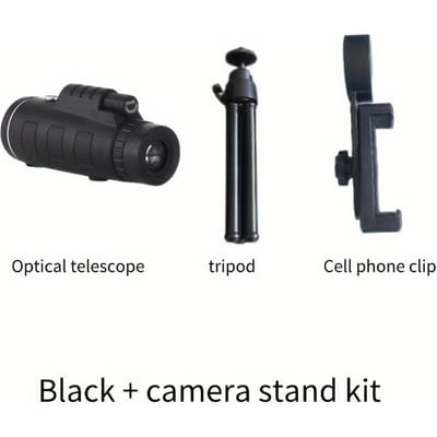 Télescope optique, Monoculaires portables 10x40mm, Télescope HD 1 pièce/ Ensemble de télescopes HD 3 pièces, Idéal pour observer la flore et la faune, Activités de plein air Telescope set 3pcs
