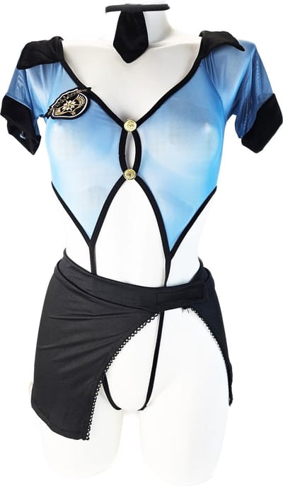 BamBella ® Sexy erotische politie uniform - Maat onesize - Rollenspel kleding outfit dames
