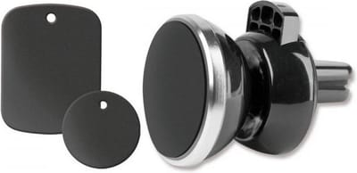 Fontastic 250651 Universele Smartphone houder - Magnetisch - Auto 360° draaibaar - Zwart