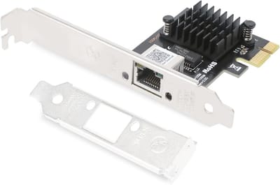 2.5 Gigabit PCIe Netwerkkaart met RJ45 Aansluiting voor Windows, Linux en Mac