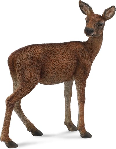 COLLECTA Figurine - Rode Hinde - (M) - Bosdieren - Handgeschilderd - Miniatuur