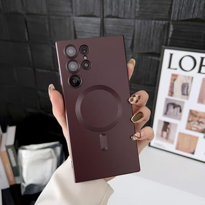 Voor Samsung Galaxy S26 S25 S24 S23 S22 S21 Magnetische full-body riem lensbeschermer met ultradunne matte afwerking 3D006 Galaxy S26+
