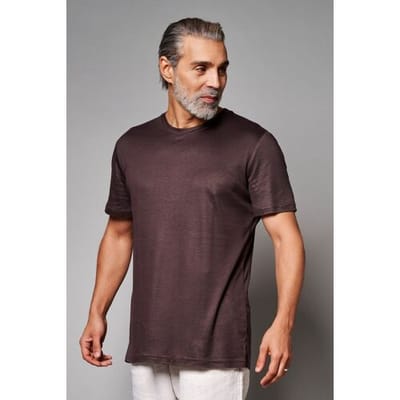 Desoto Luxury Luxury T-Shirt Roundneck Bruin / male