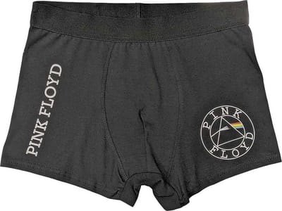 Pink Floyd - Circle Logo Boxershorts - S - Zwart