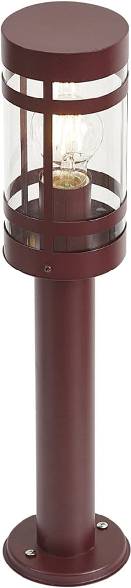 QAZQA gleam - Moderne Staande Buitenlamp | Staande Lamp voor buiten - 1 lichts - H 50 cm - Rood - Buitenverlichting