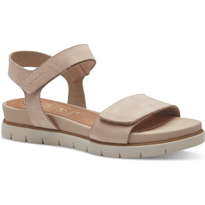 Tamaris COMFORT Essentials Dames Sandalen - BEIGE NUBUK - Maat 40