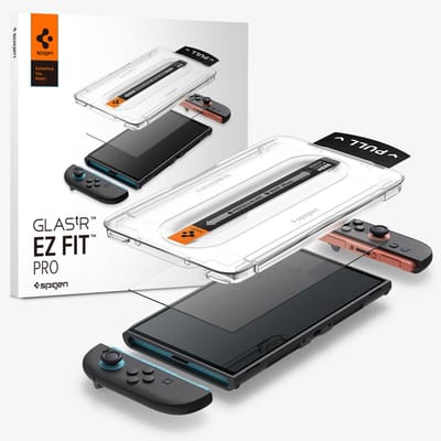 Spigen Screen Protector Geschikt voor Nintendo Switch 2 - EZ Fit GLAS.tR - 9H Tempered Glass - Case Friendly - Gemakkelijke Installatie - 2-Pack