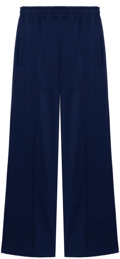 Touché Privé - Crêpe broek met siernaden - Marine - Dames