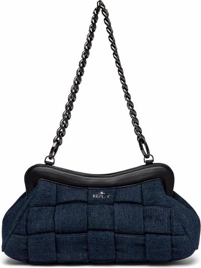 REPLAY Schoudertas Shoulder Bag Night Denim Donkerblauw