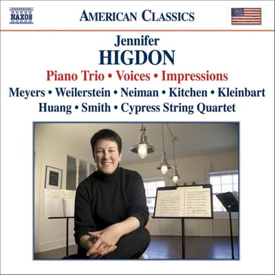 Adam Neiman, Cypres String Quartet - Higdon: Piano Trio | Voices | Impressions (CD)