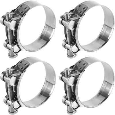 Dailygoody - 201 Heavy Duty slangklem - Metalen slangklem - Gelijkmatige drukverdeling - 68-73mm - Voor automobiel en industrie - Duurzaam en betr...