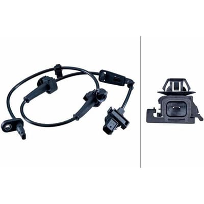 Snelheidssensor, ABS HELLA 6PU 358 252-421