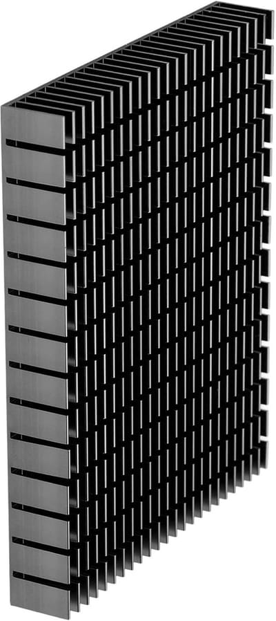 Grote Aluminium Koellichaam voor Elektronica en Versterkers 150x120x20mm