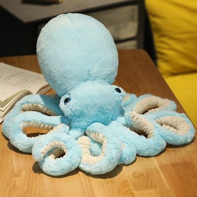 Super Lief Enorm Levensgroot Octopus Pluche Knuffel Zacht Schattig Dier Knuffel Slaapkussen Huisaccessoires Kinderen Cadeaus 90cm