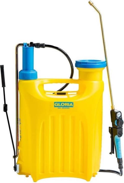 Gloria Rugspuit Hobby 1800 kunststof 18 liter met manometer