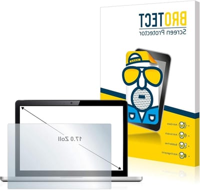 BROTECT Antireflecterende Beschermfolie 17" voor Laptops met 17.0 inch [338 mm x 270 mm, 5:4] Anti-Glare Screen Protector, Mat, Ontspiegelend